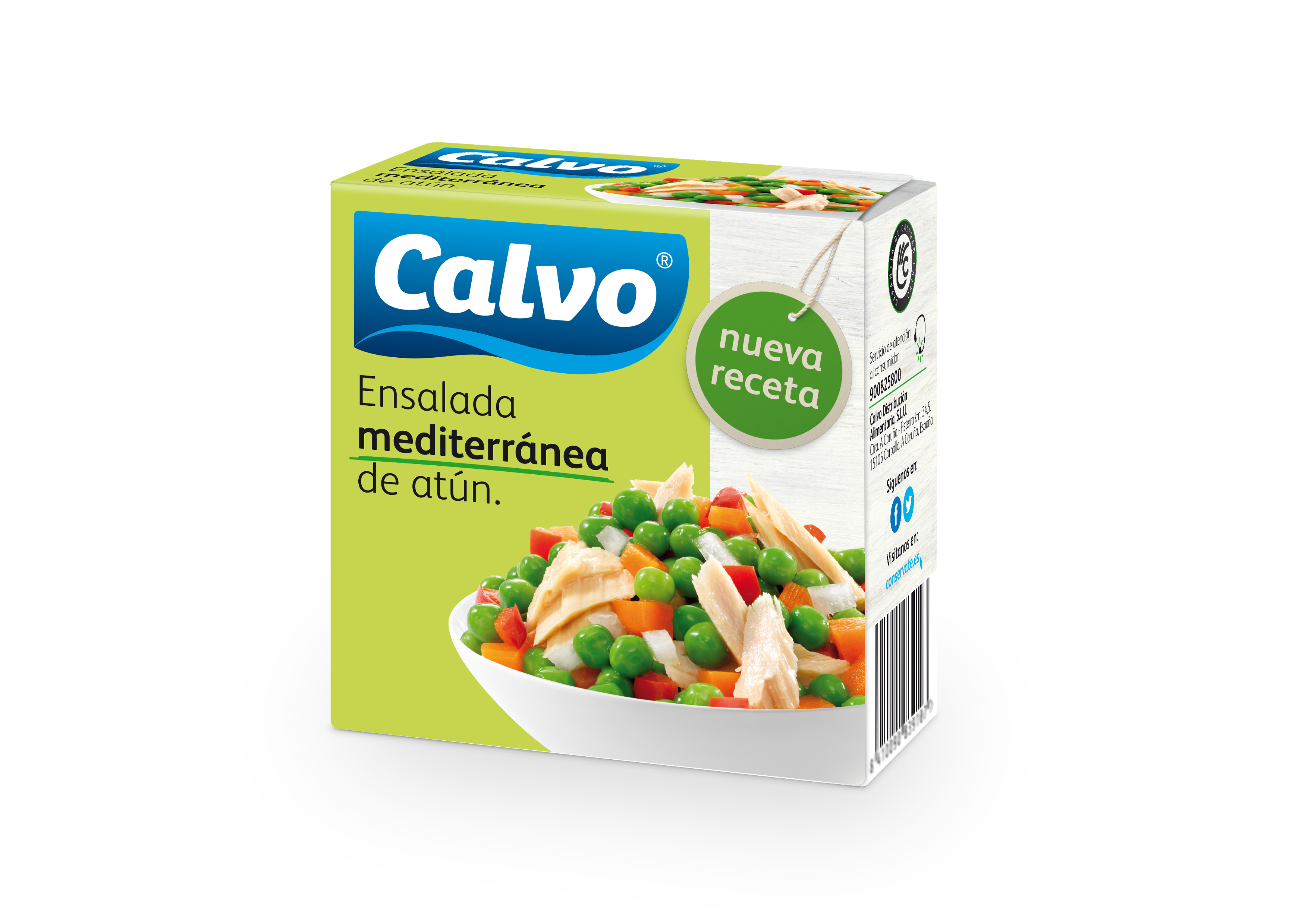 A1187  CALVO ENSALADA MEDITERRANEA 150 GR. R24