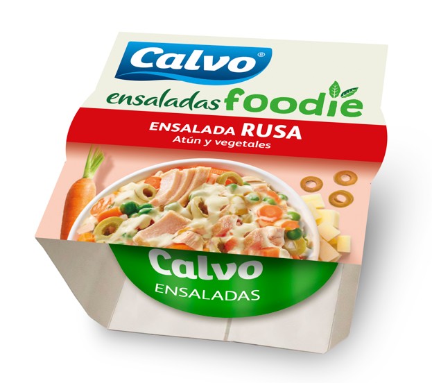 A1189-002  CALVO ENSALADA  FOODIE RUSA X220G BW CE12