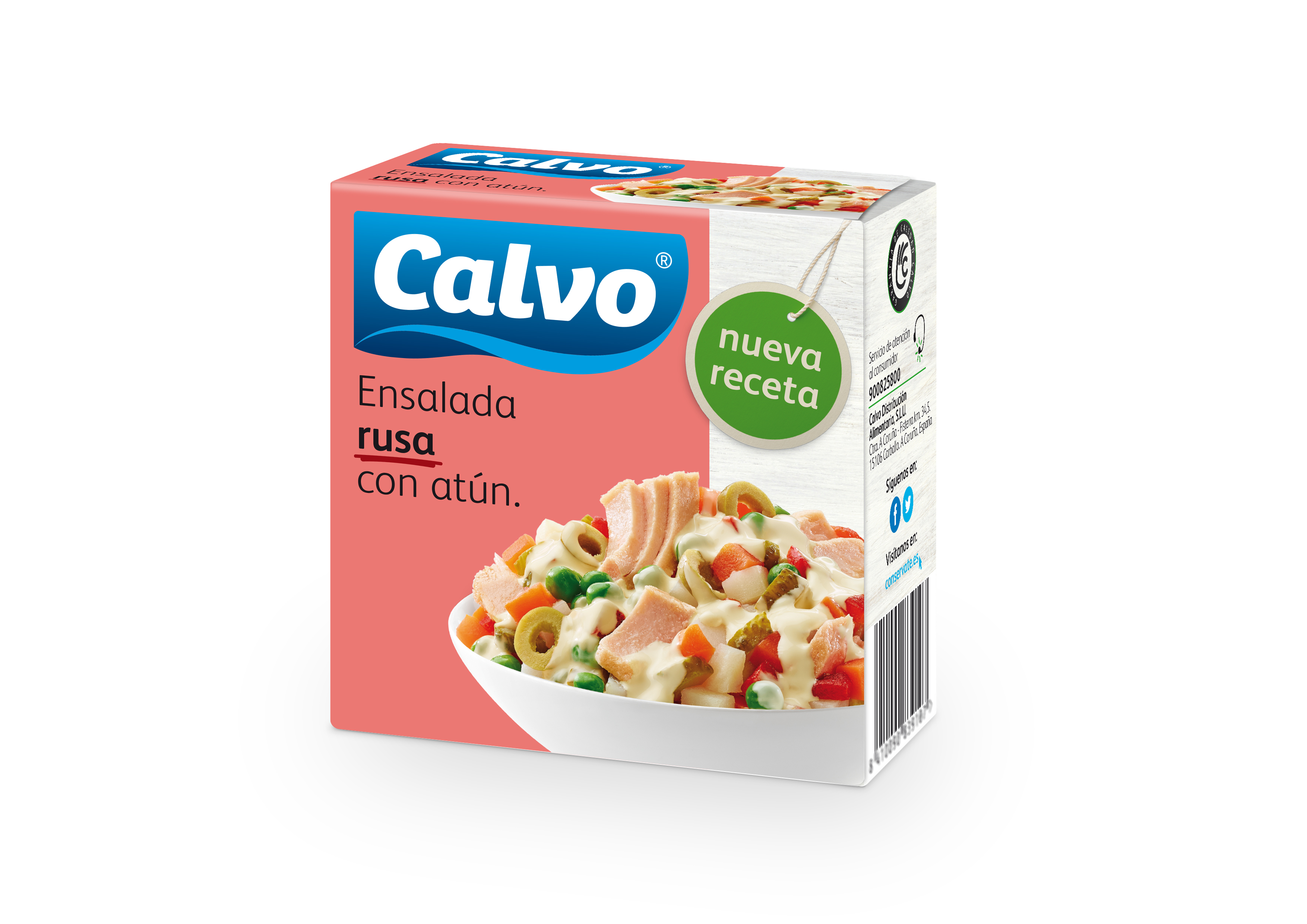 A1189  CALVO ENSALADA RUSA ATÚN 150 GR. R24