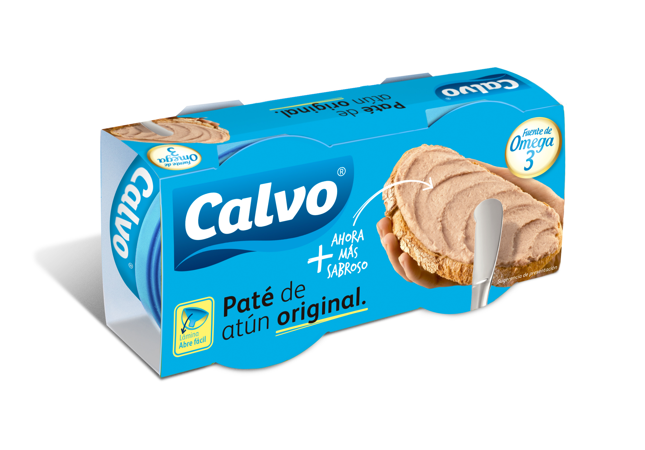 A1193  CALVO PATÉ DE ATÚN P-2X75GR. CEX10