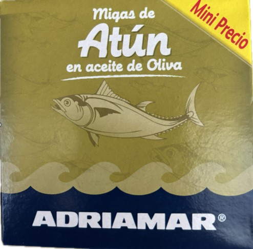 A1201-01  ADRIAMAR ATÚN LISTADO ACEITE OLIVA RO92 F.A. CE24