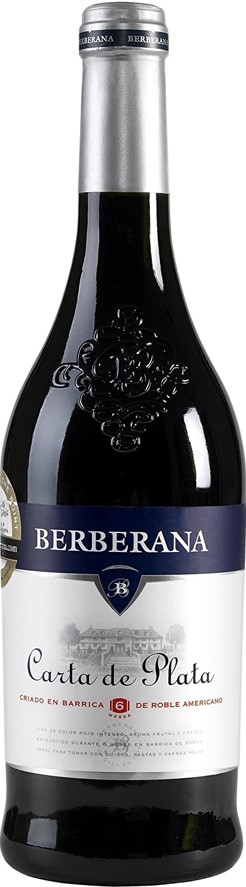 A1219  BERBERANA CARTA PLATA 75 CL VDLT