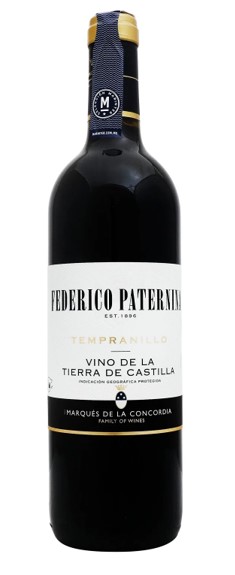 A1226  FEDERICO PATERNINA TINTO IGP TIERRA DE CASTILLA 75 CL